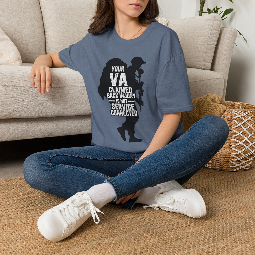 VA Claim Denied Graphic Front T-Shirt