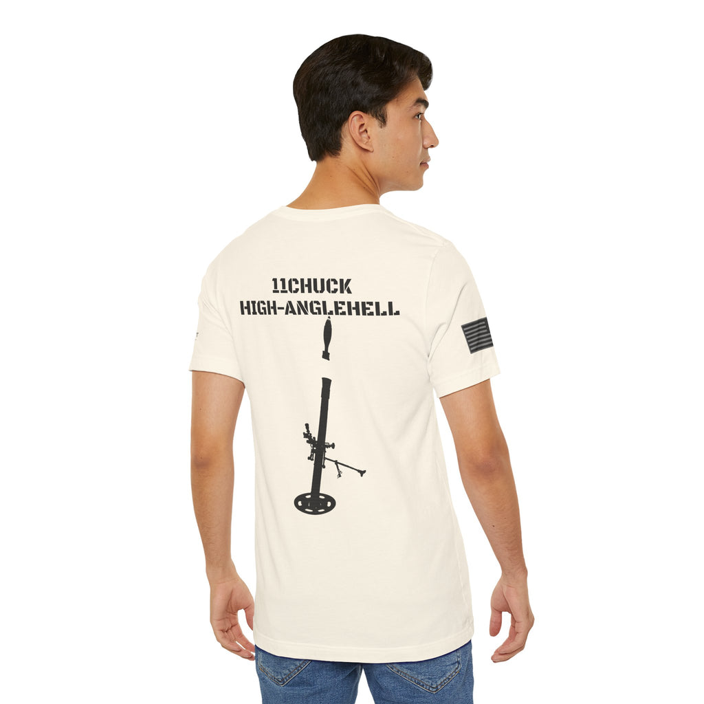11Chuck Indirect Fire Infantryman Inspired Patriotic T-Shirt