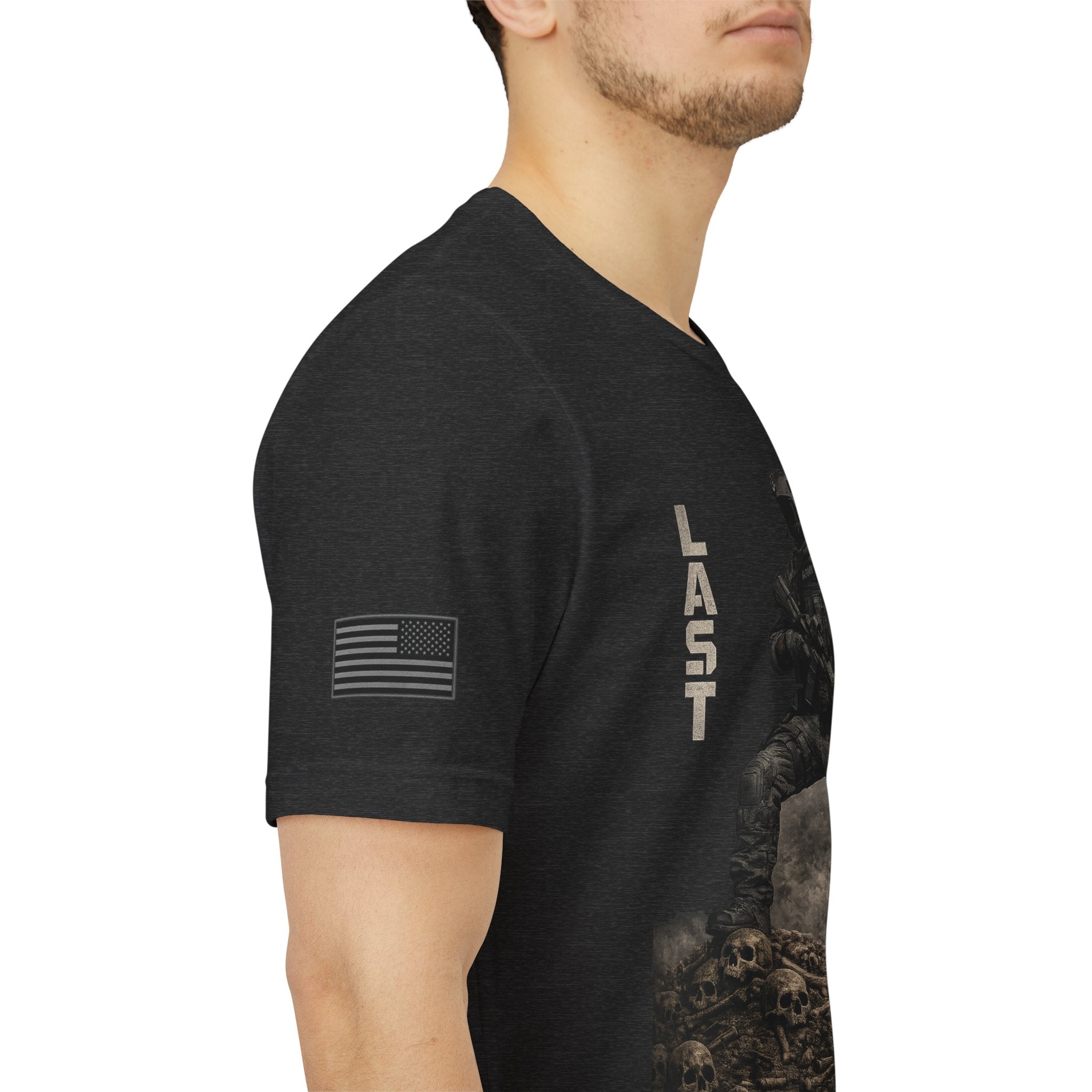 Last Gunfighter Infantry Inspired Patriotic T-Shirt | Ironsight Syndicate