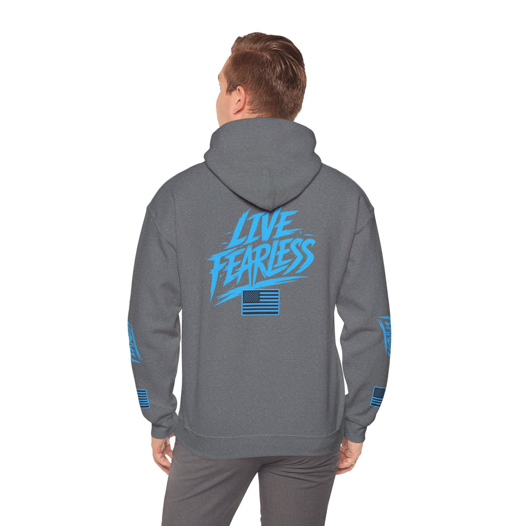 Live Fearless Hoodie | Premium Heavy Weight-Military-Inspired Patriotic Hoodie | Ironsight Syndicate