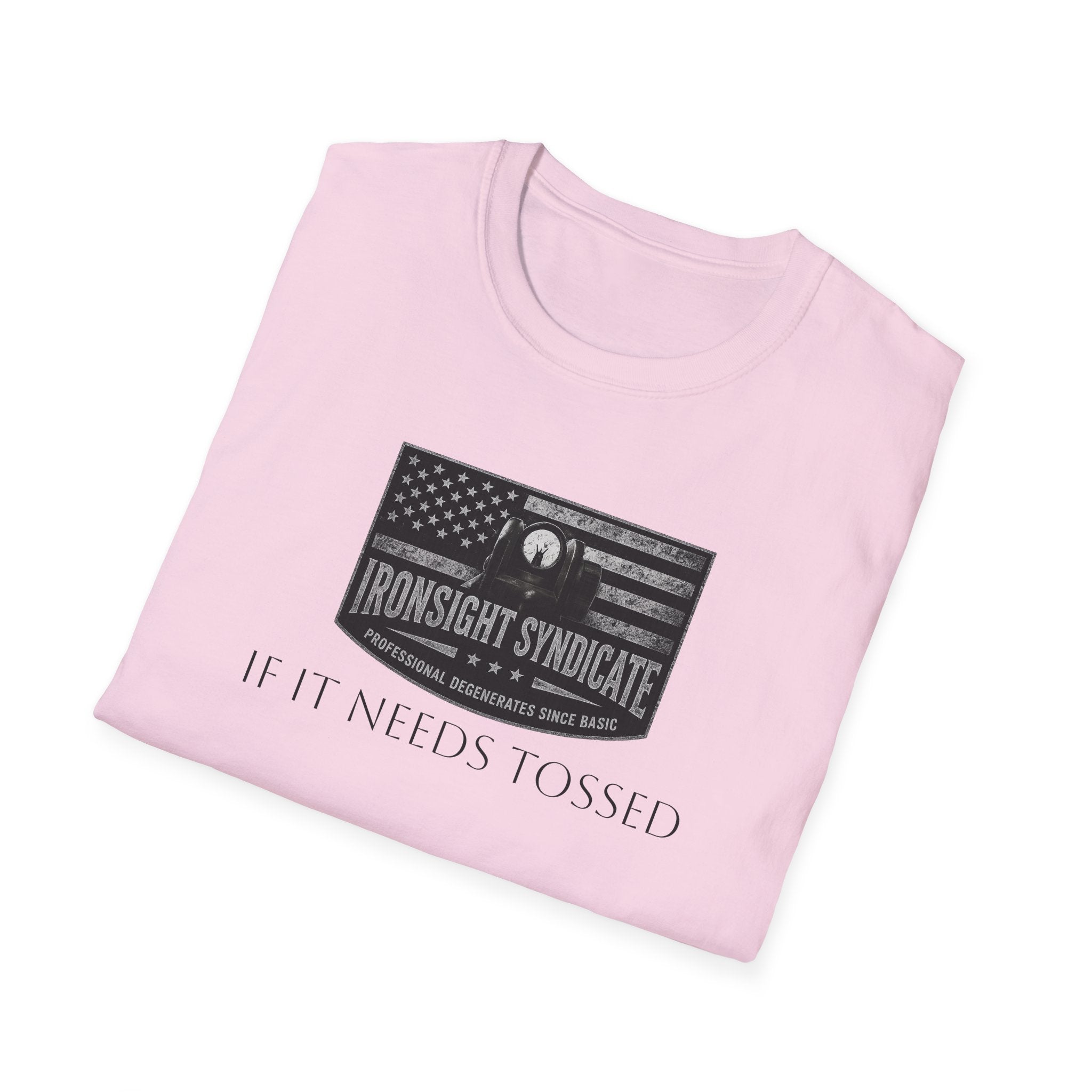 Toss It.  Funny Hand Grenade Tee