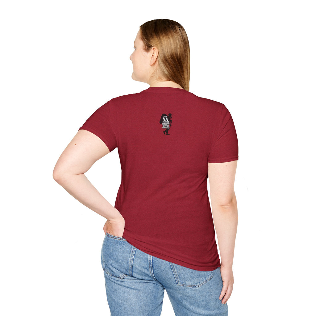 VA Claim Denied Graphic Front T-Shirt