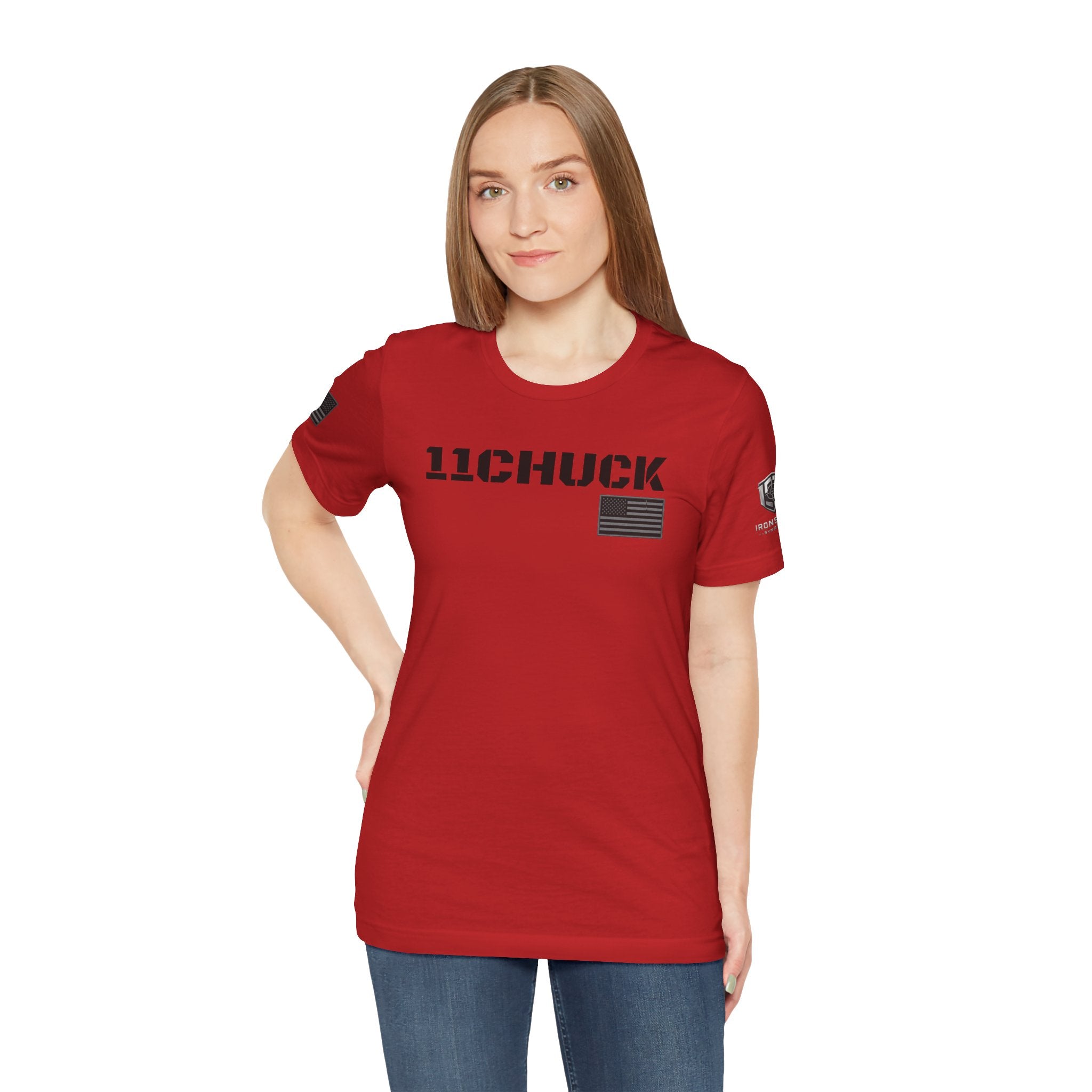 11Chuck Indirect Fire Infantryman Inspired Patriotic T-Shirt