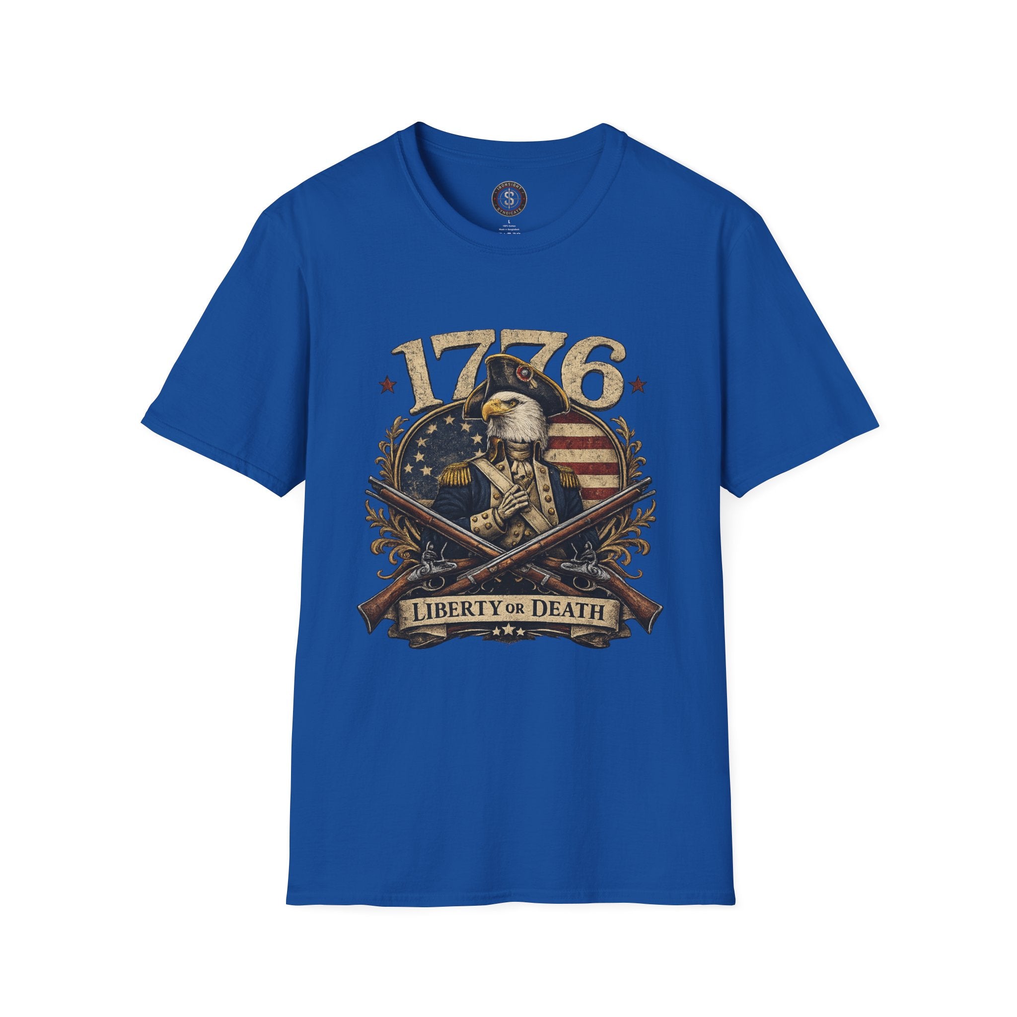 Bald Eagle 1776 Liberty or Death Tee