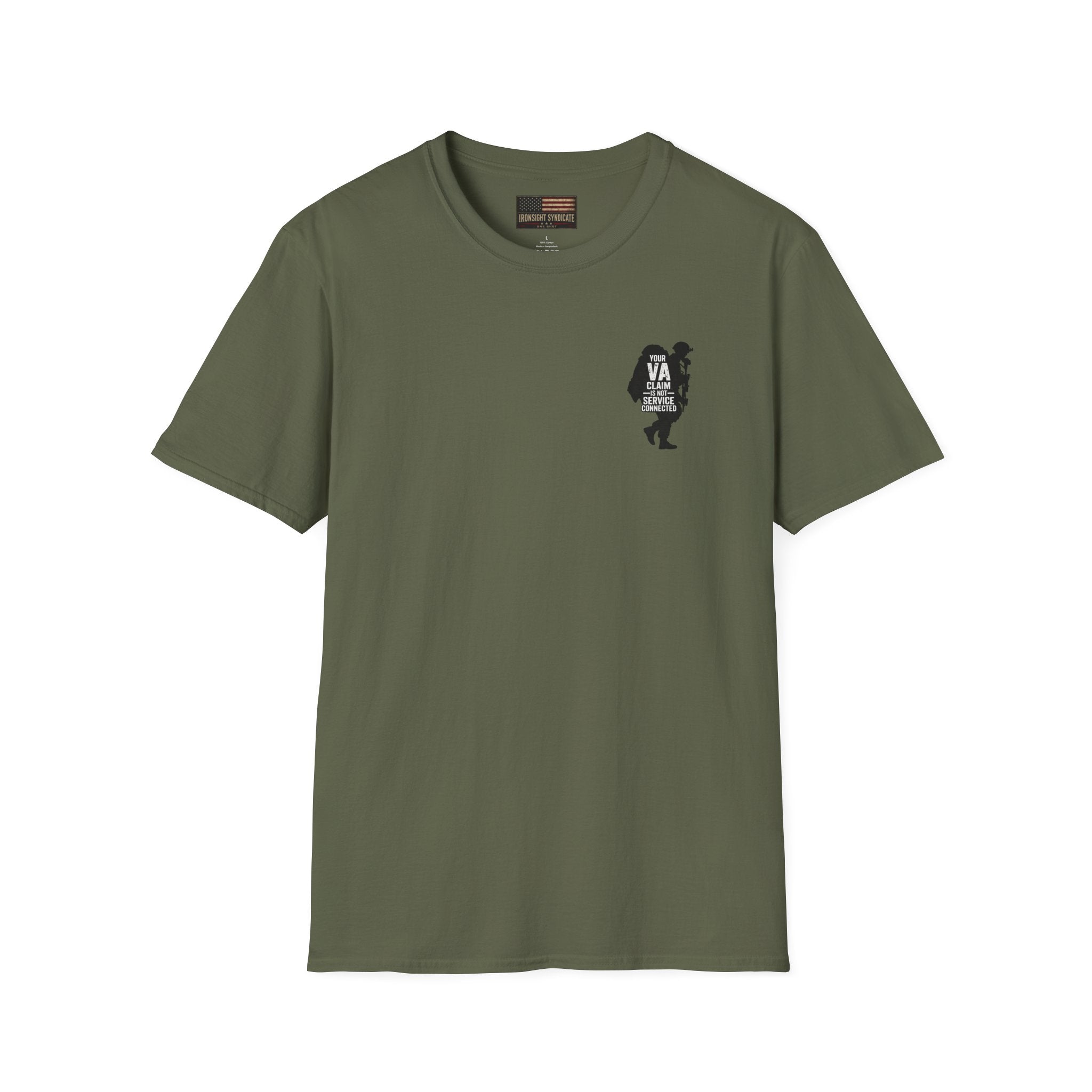You Survived the War, Good Luck with the Paperwork T-Shirt (Black Graphic)
