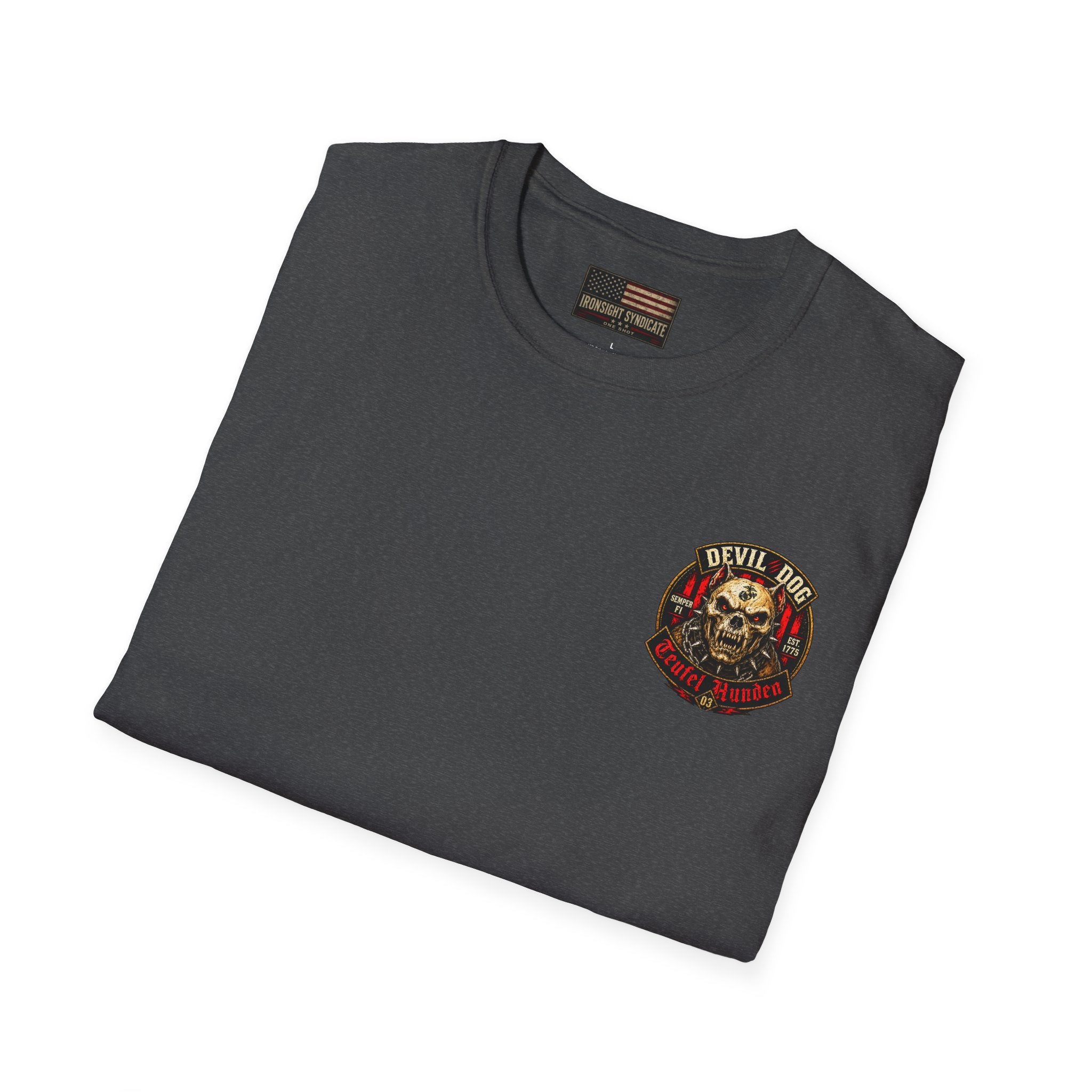 Devil Dog, Teufel Hunden Marine Corps T-Shirt