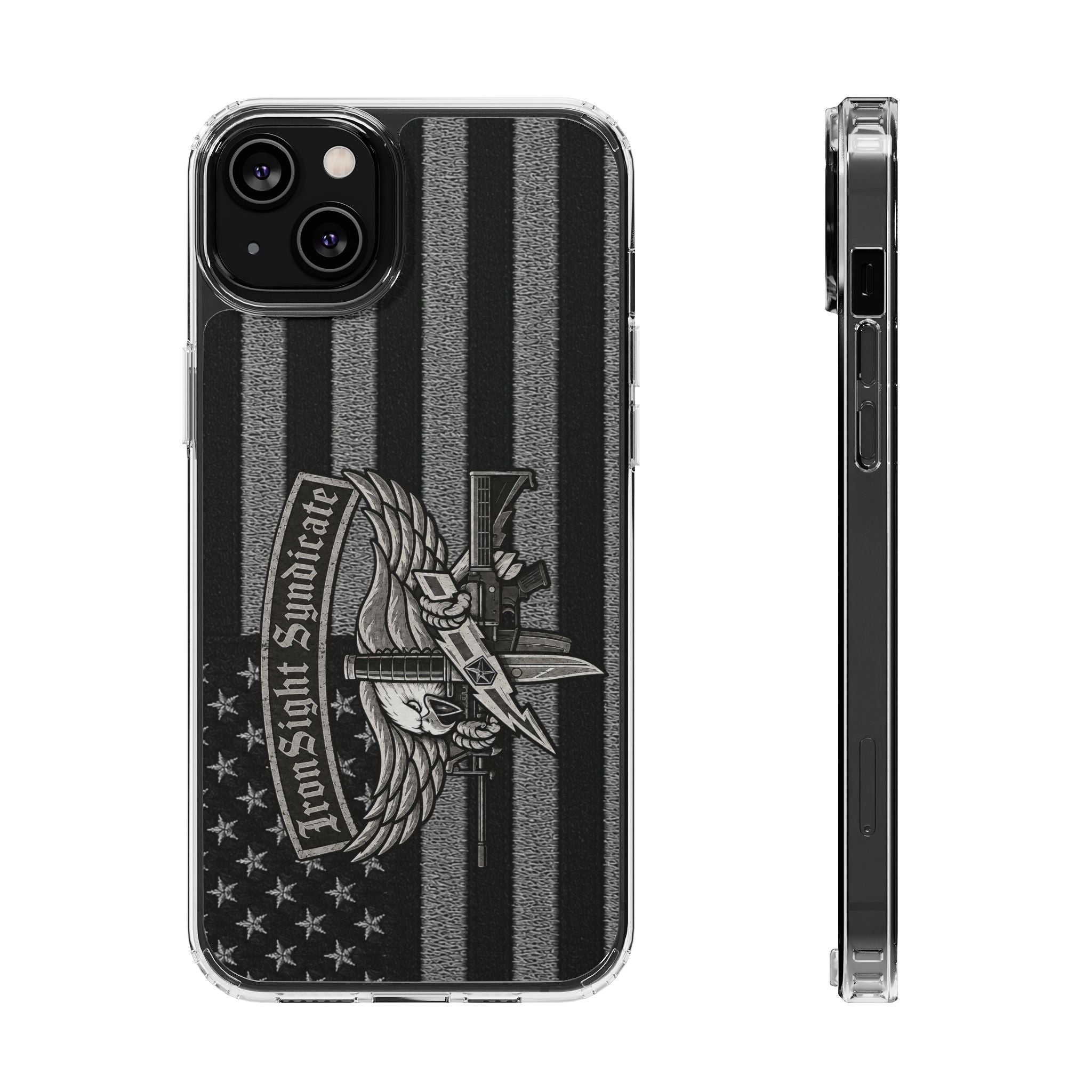 SWAT Eagle Clear Impact-Resistant Phone Case - i | Ironsight Syndicate