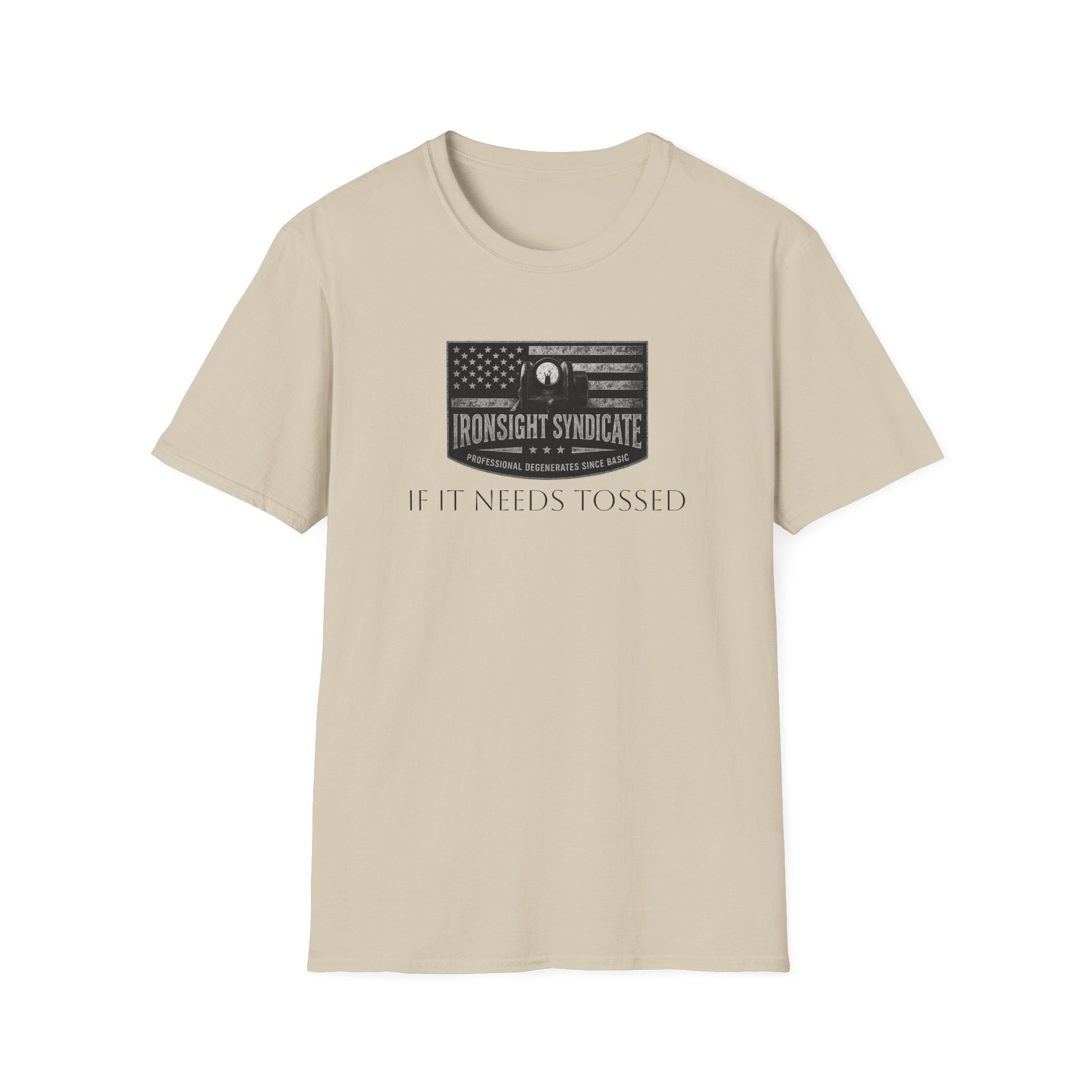 Toss It.  Funny Hand Grenade Tee