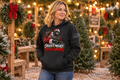Silent Night Deadly Night Ghost Hoodie - Lifestyle Photo (Black) | Ironsight Syndicate