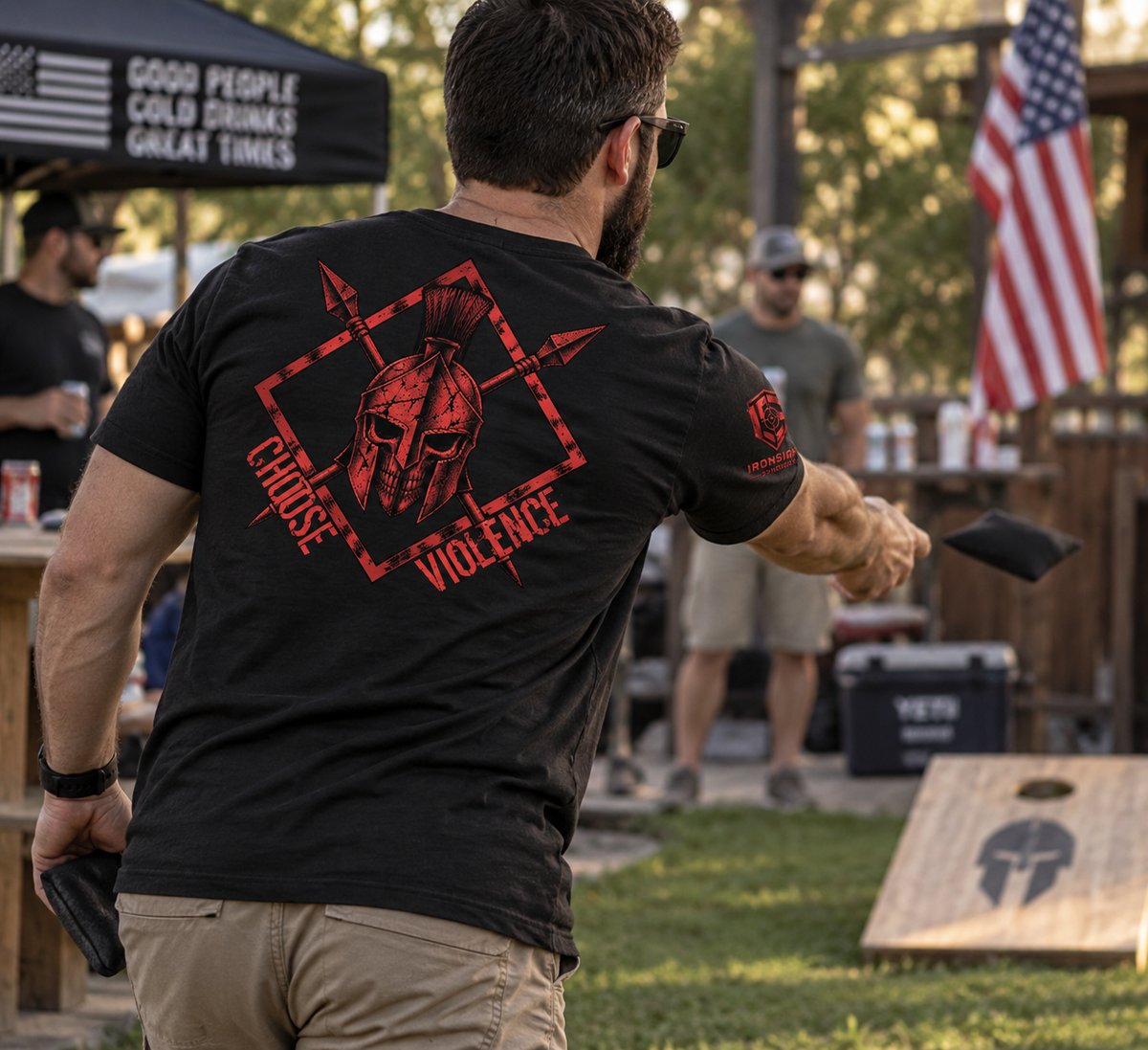 Choose Violence Gladiator T-Shirt