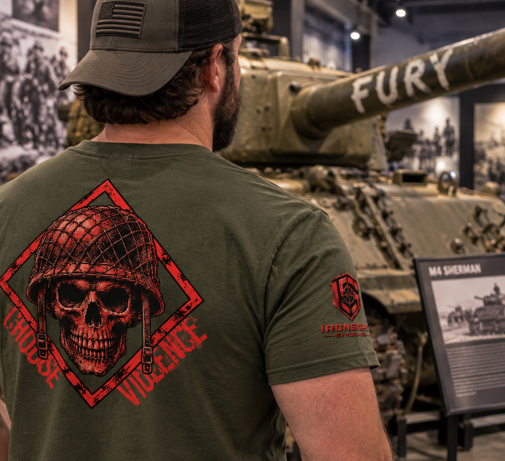 Choose Violence WWII Soldier T-Shirt