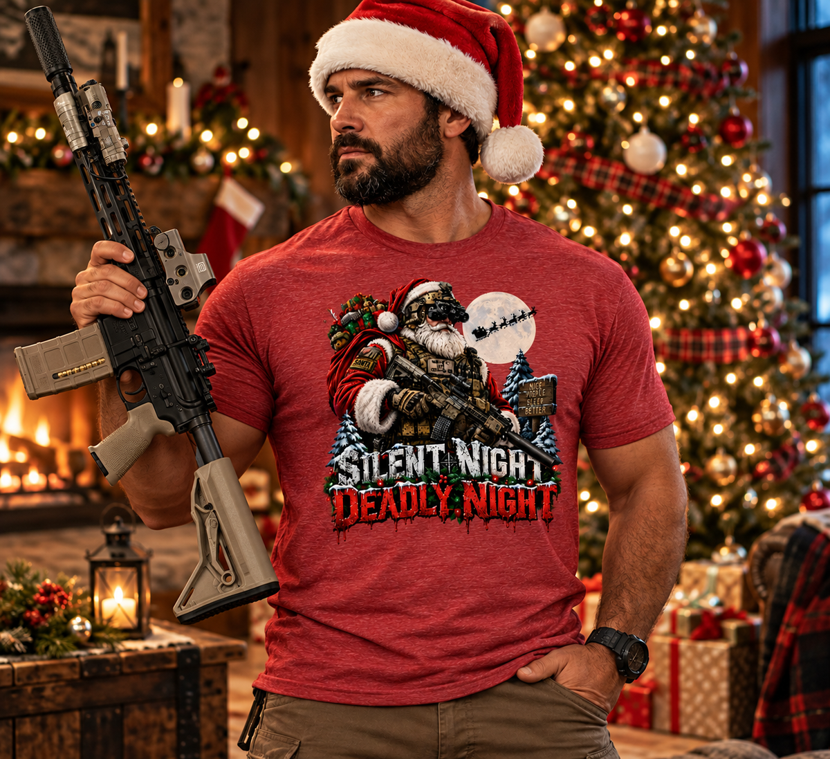 Silent Night Deadly Night Christmas T-Shirt
