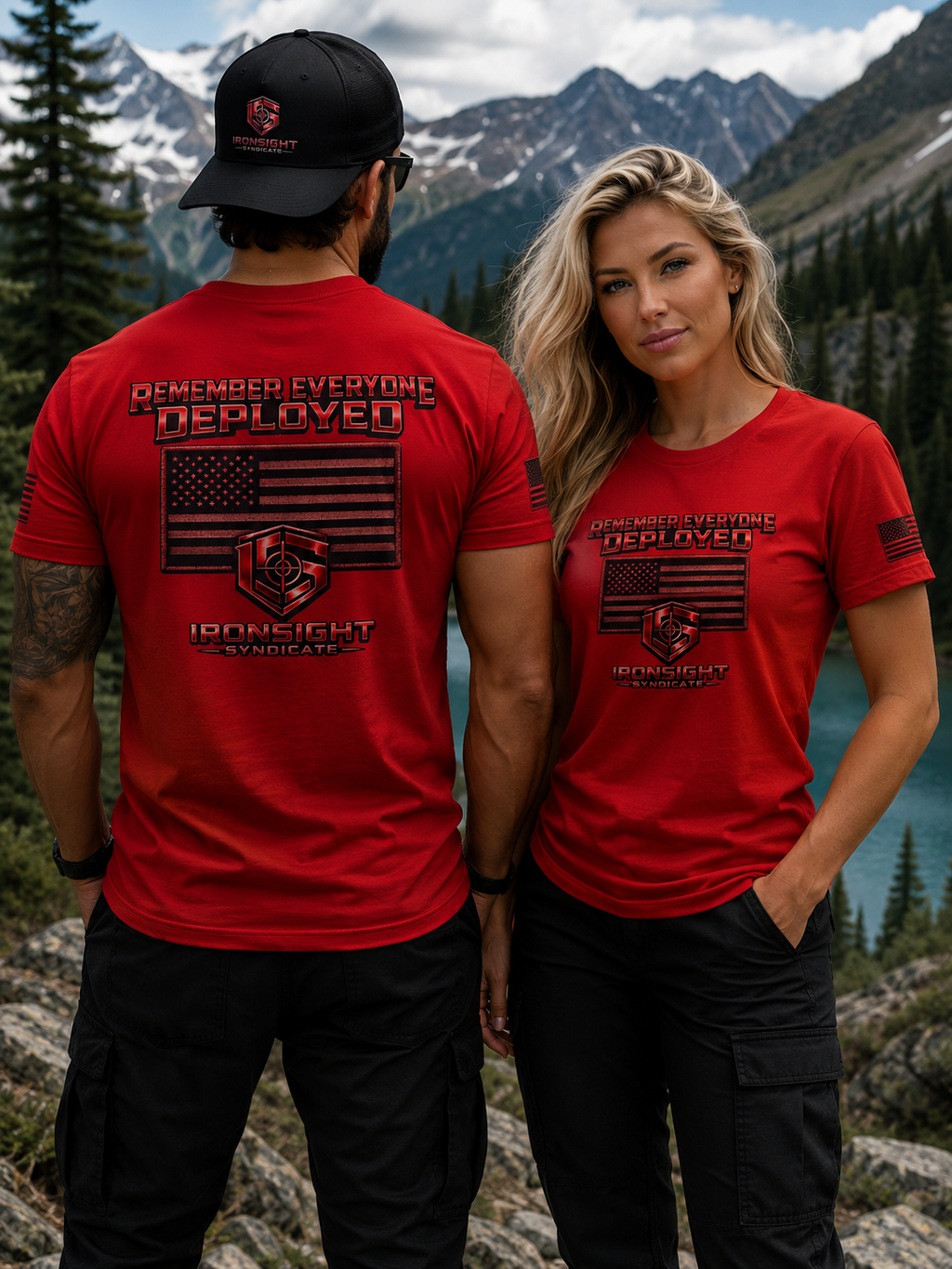 Remember Everyone Deployed (R.E.D.) Patriotic T-Shirt | Ironsight Syndicate