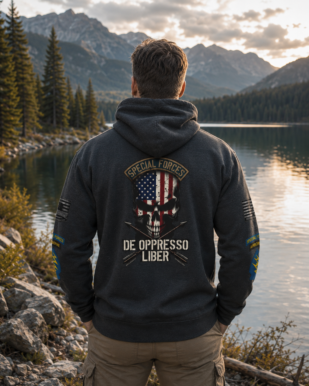 Special Forces De Oppresso Liber Hooded Sweatshirt | Ironsight Syndicate