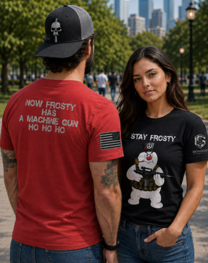 Stay Frosty Christmas Themed T-Shirt