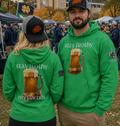 Stay Frothy Hoodie - BLACK (Lifestyle Photo) | Ironsight Syndicate