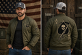 Death Card Army Bomber Jacket