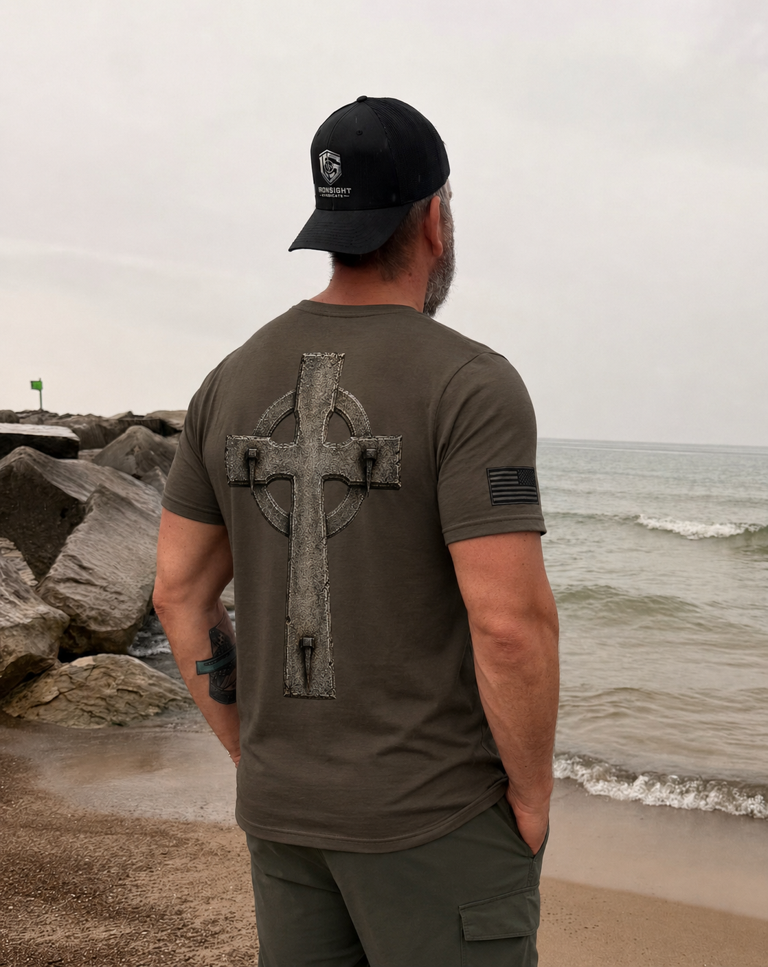 Celtic Cross- INRI T-shirt