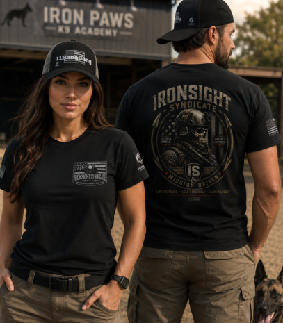Ironsight Syndicate Mission Driven Premium Graphic T-Shirt | Ironsight Syndicate