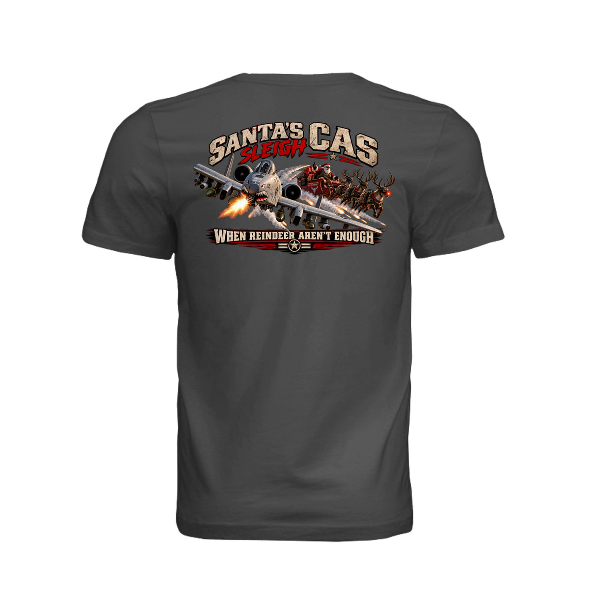 Christmas Close Air Support T-Shirt | Ironsight Syndicate