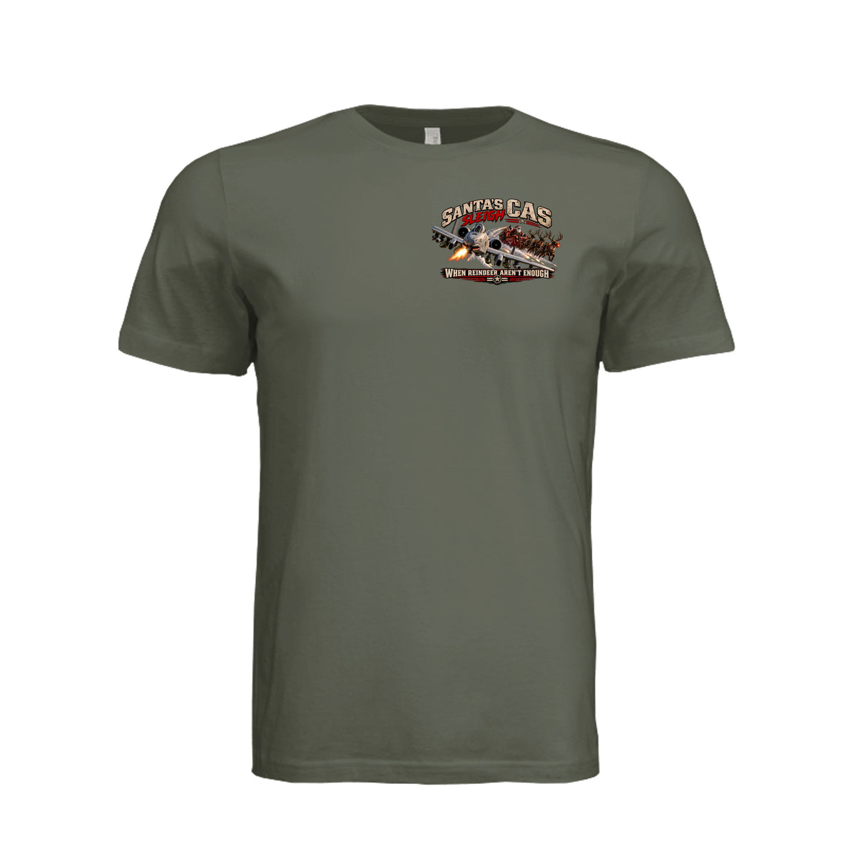 Christmas Close Air Support T-Shirt | Ironsight Syndicate