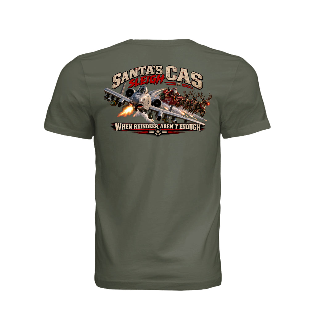 Christmas Close Air Support T-Shirt | Ironsight Syndicate