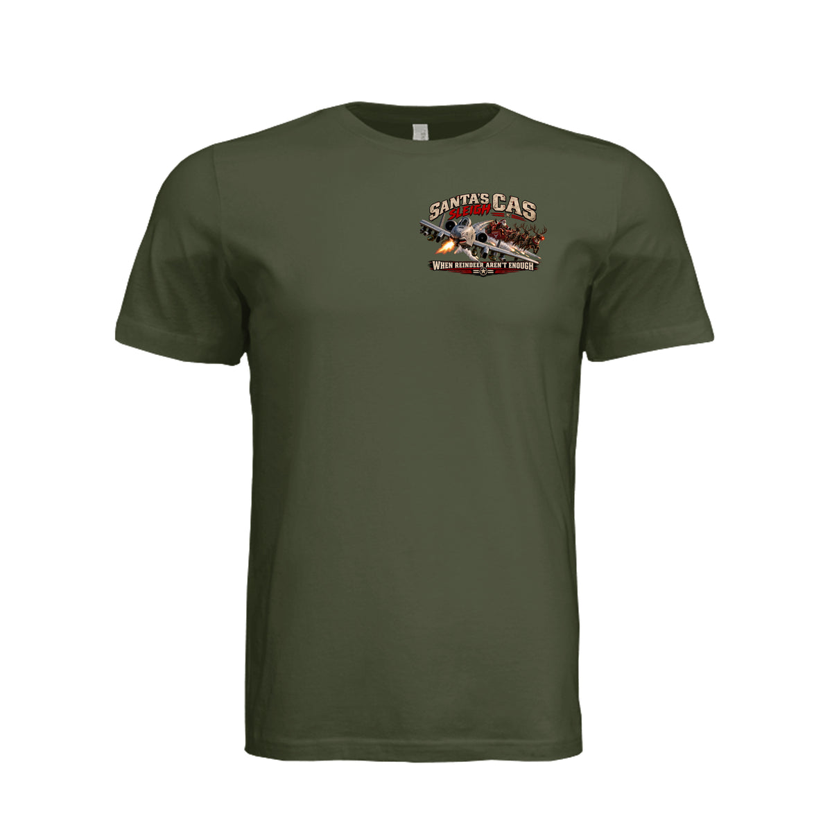 Christmas Close Air Support T-Shirt | Ironsight Syndicate