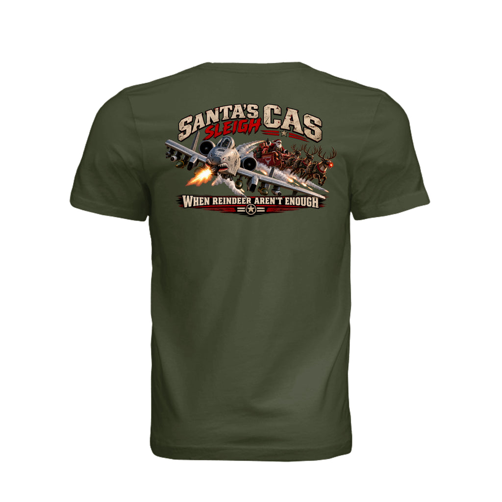 Christmas Close Air Support T-Shirt | Ironsight Syndicate