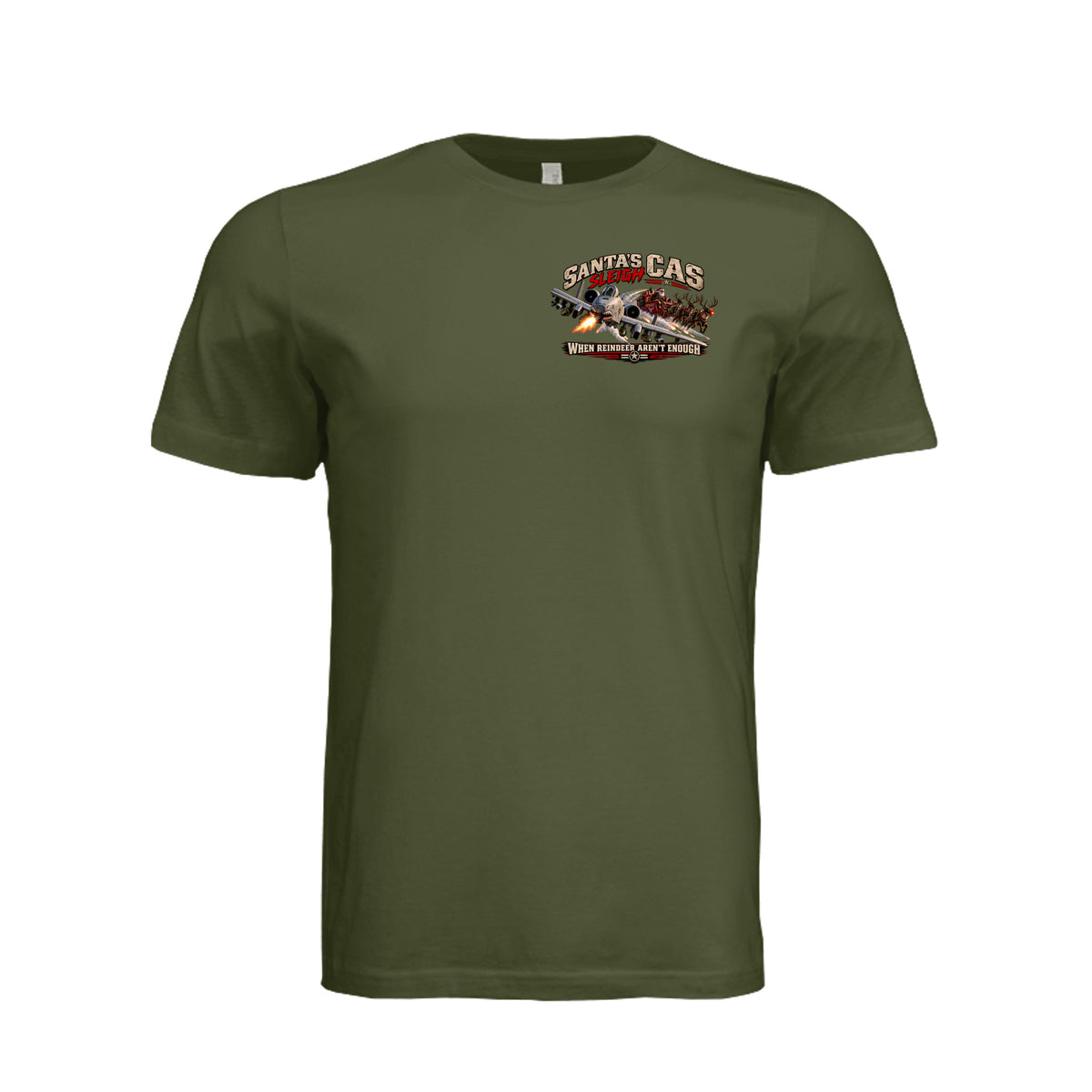 Christmas Close Air Support T-Shirt | Ironsight Syndicate