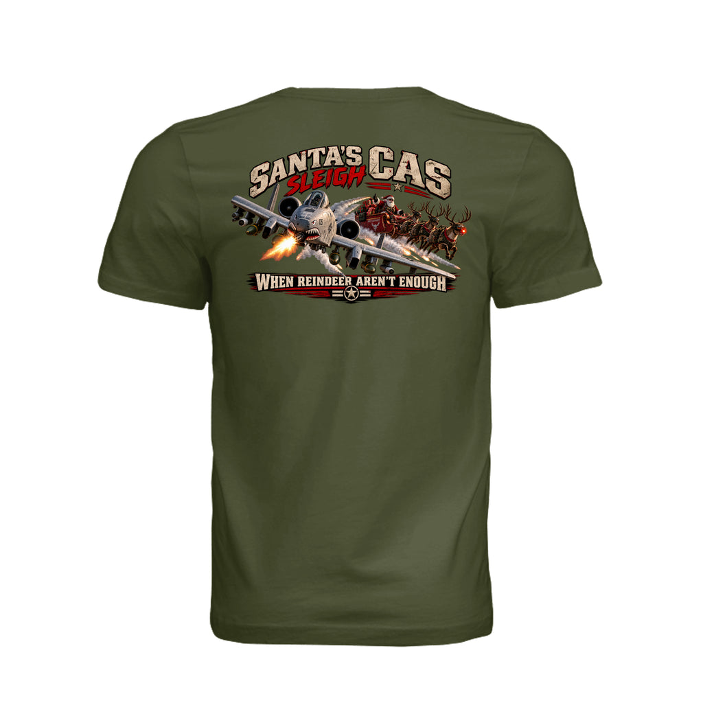 Christmas Close Air Support T-Shirt | Ironsight Syndicate