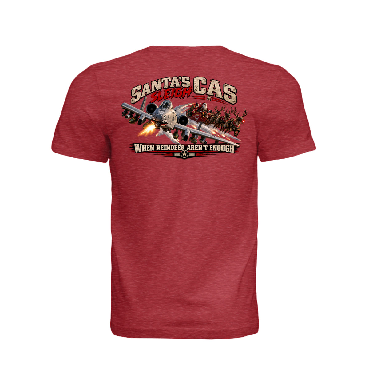 Christmas Close Air Support T-Shirt | Ironsight Syndicate