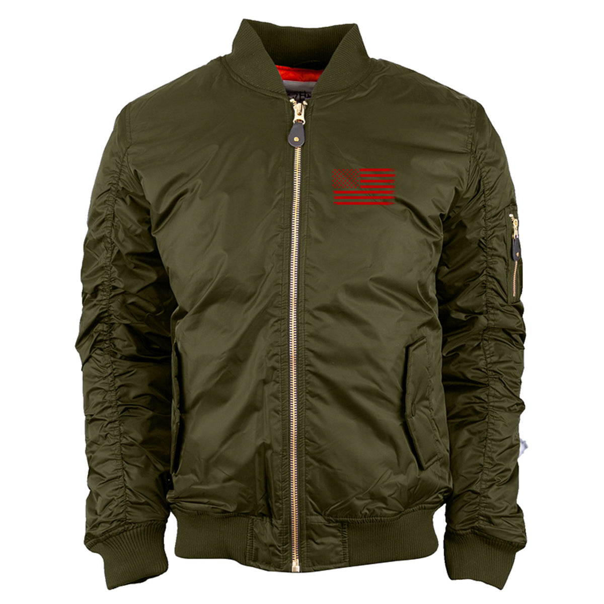 American Flag Bomber Jacket | Ironsight Syndicate