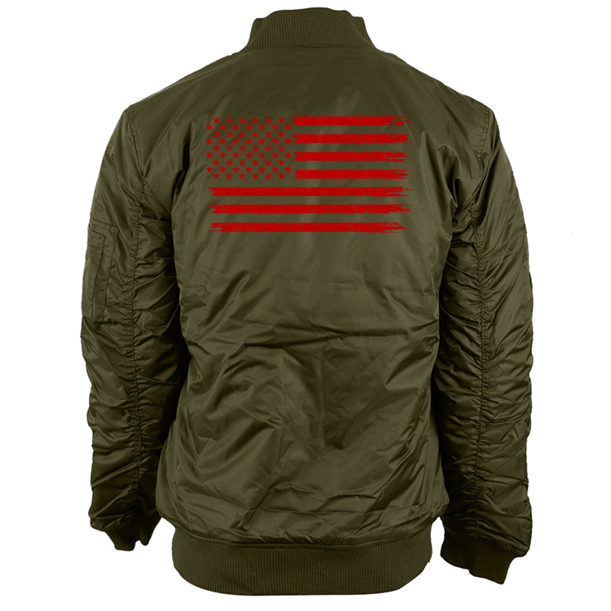 American Flag Bomber Jacket | Ironsight Syndicate