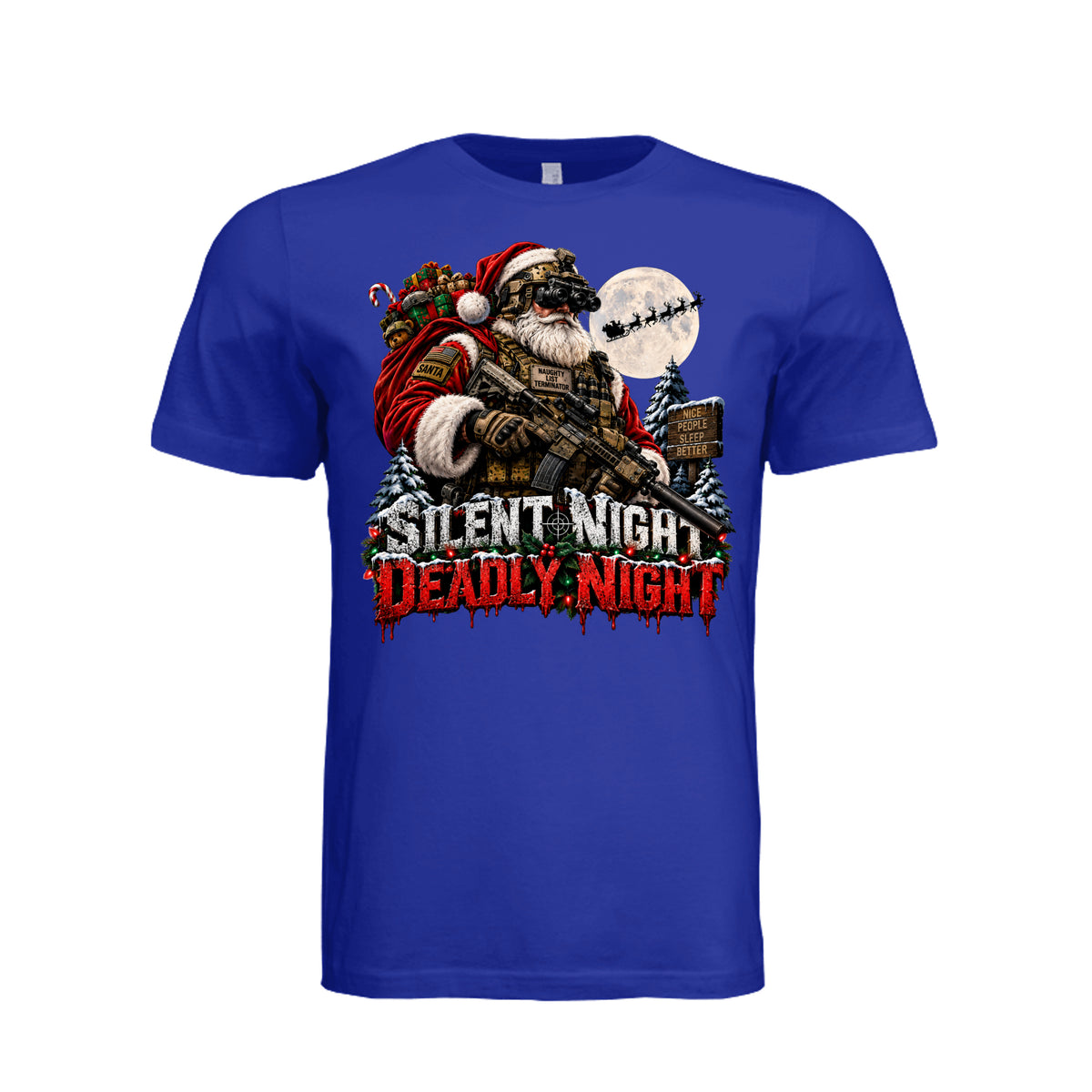 Silent Night Deadly Night Christmas T-Shirt | Ironsight Syndicate