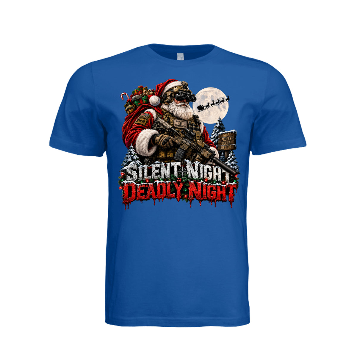 Silent Night Deadly Night Christmas T-Shirt | Ironsight Syndicate