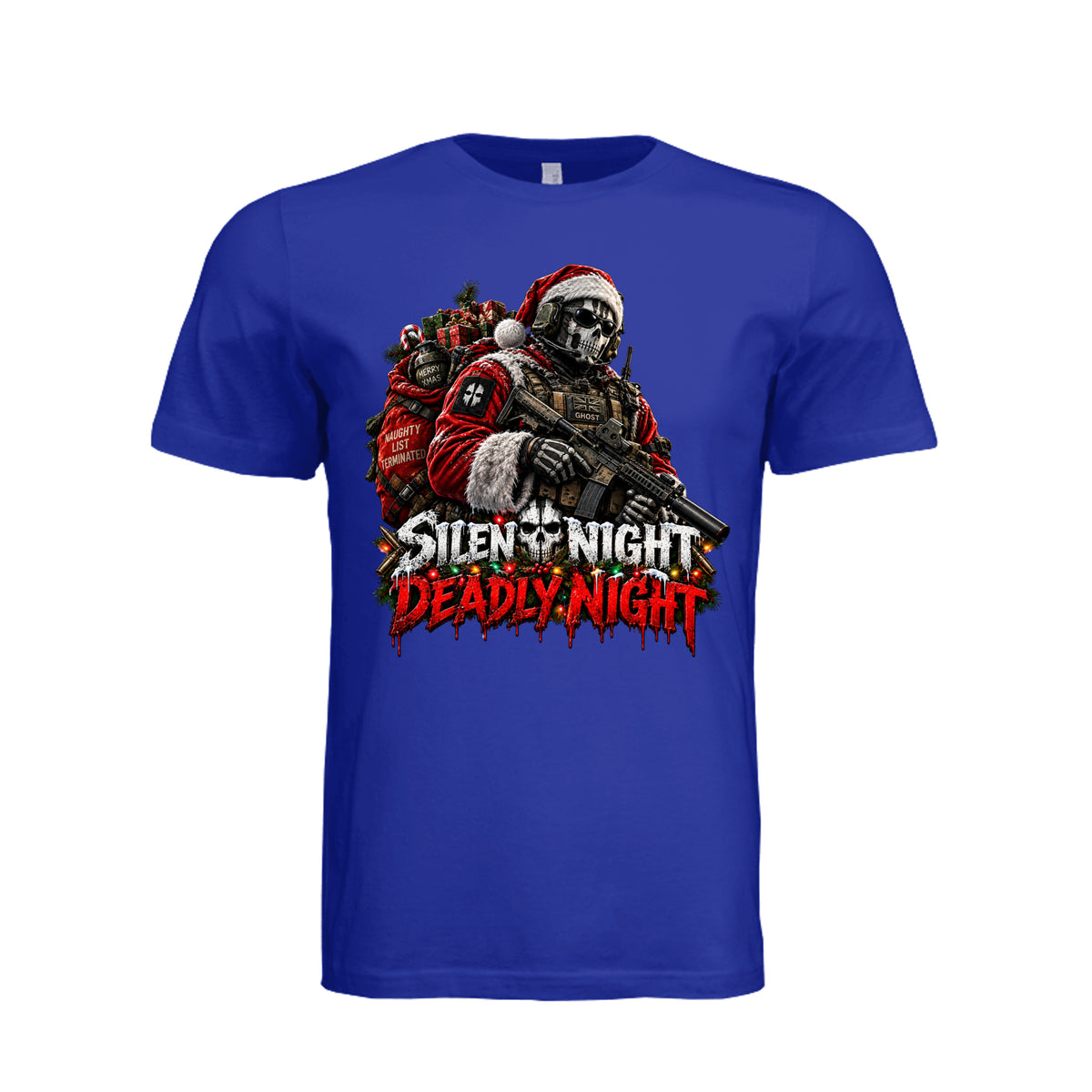 Silent Night Deadly Night - Ghost Edition T-Shirt | Ironsight Syndicate