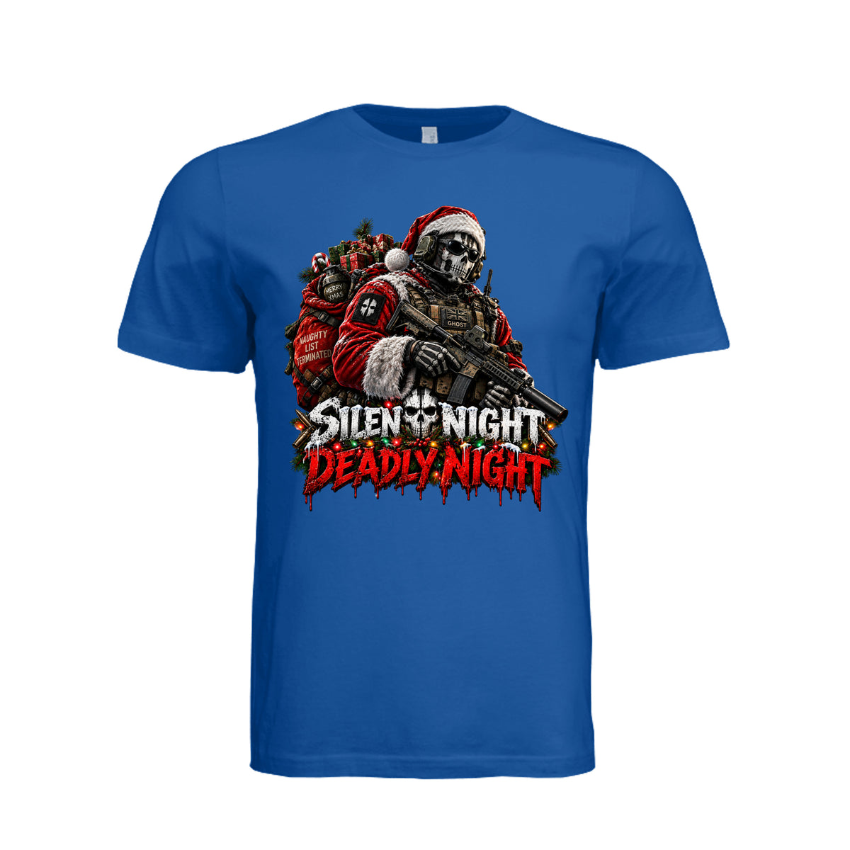 Silent Night Deadly Night - Ghost Edition T-Shirt | Ironsight Syndicate