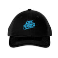 Live Fearless Blue Trucker Hat - Black/ Black | Ironsight Syndicate