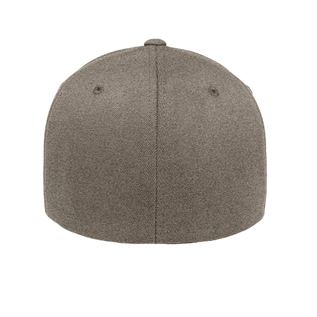 SWAT Eagle Fitted Flex Fit Hat - Heather (Back) | Ironsight Syndicate