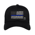 Thin Blue Line Fitted Flexfit Hat - Black | Ironsight Syndicate