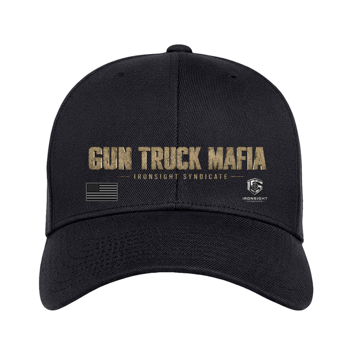 Gun Truck Mafia Fitted Flexfit hat - Dark Navy | Ironsight Syndicate