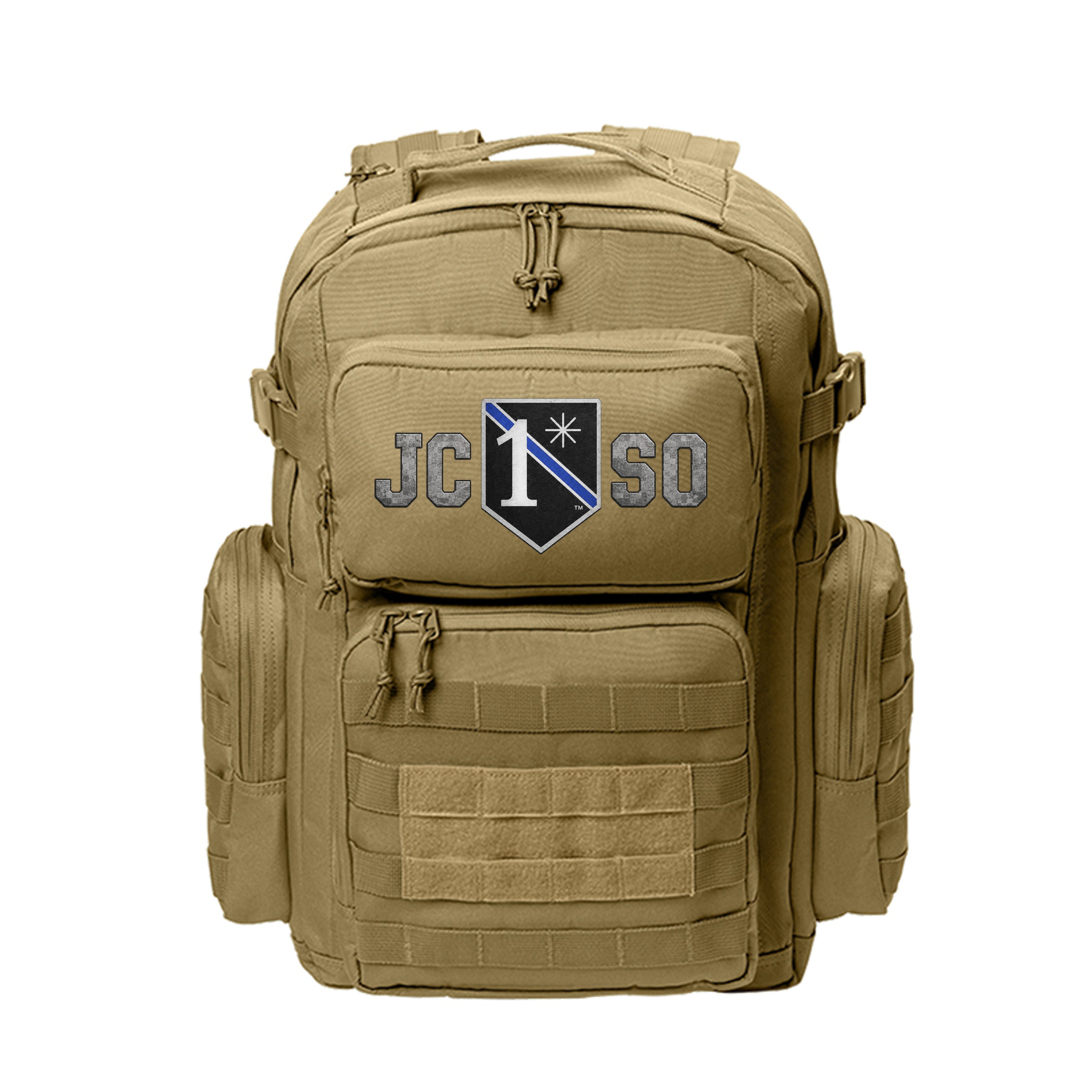 JCSO Shield Backpack - Coyote Brown | Ironsight Syndicate