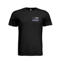Thin Blue Line Law Enforcement T-Shirt - Black | Ironsight Syndicate