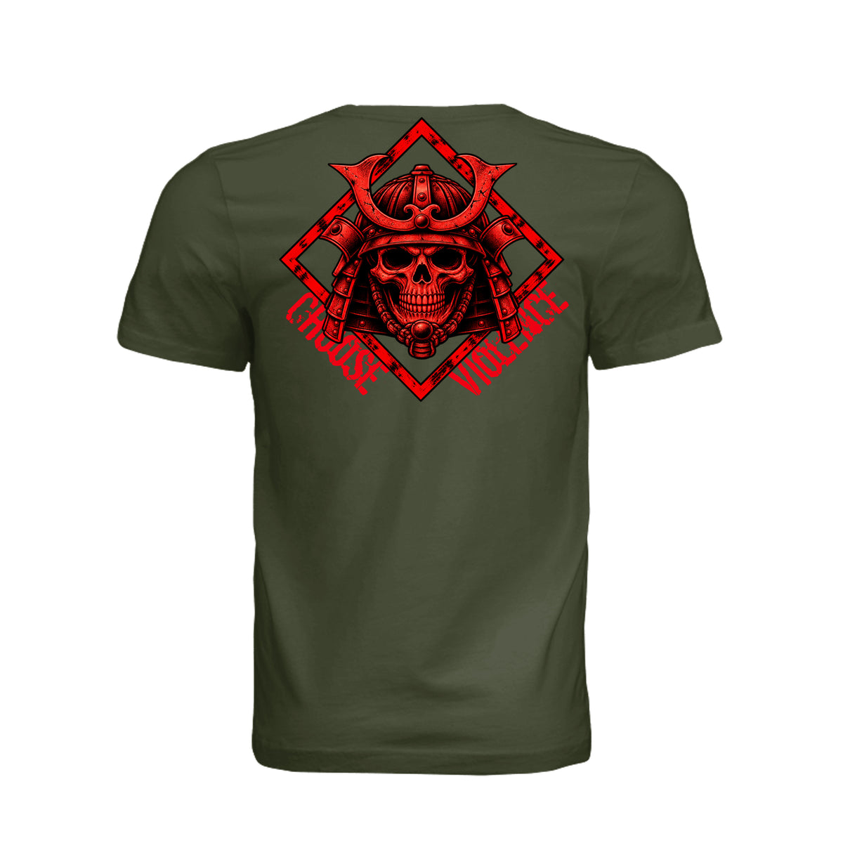 Choose Violence Samurai T-Shirt | Ironsight Syndicate