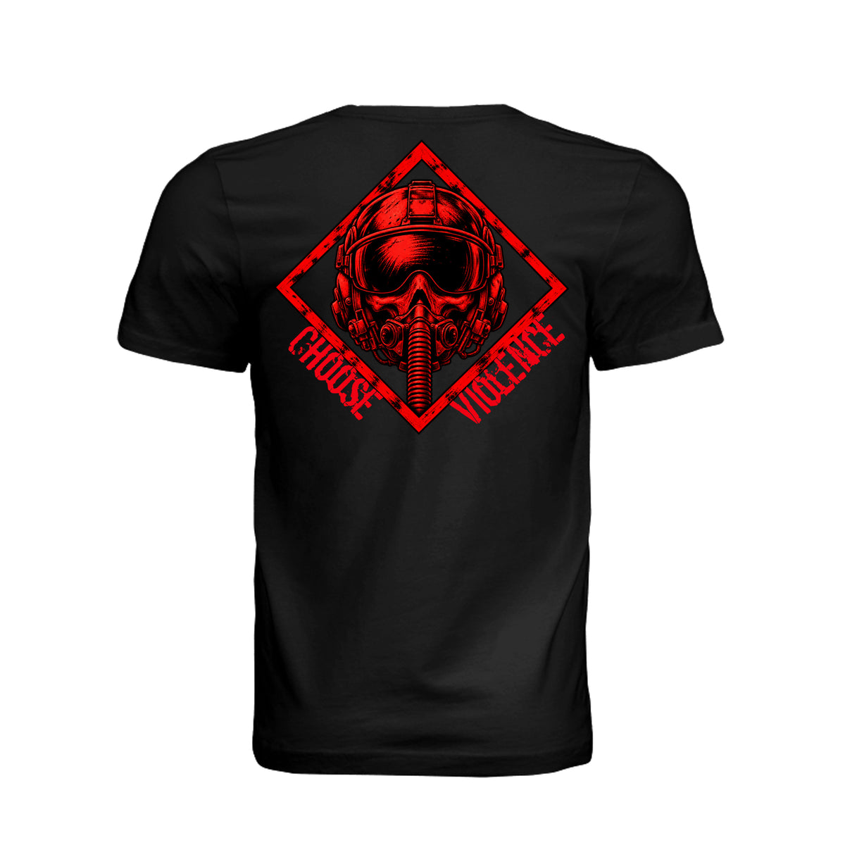 Choose Violence Fighter Pilot T-Shirt | Ironsight Syndicate