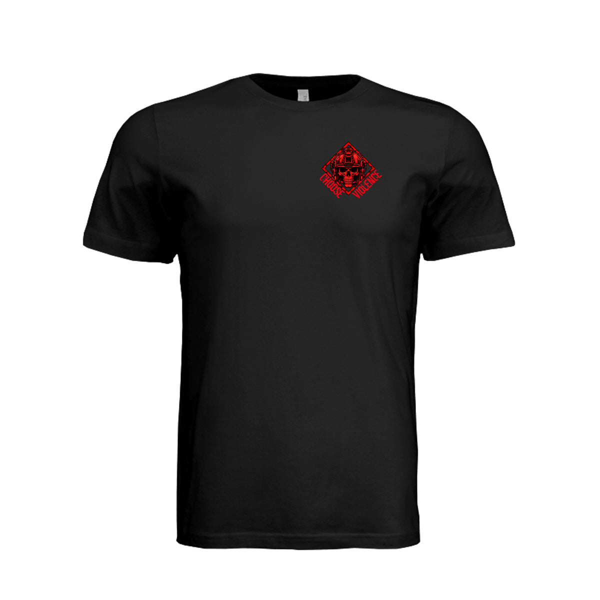 Choose Violence Modern Warrior T-Shirt - Vintage Black 4XL | Ironsight Syndicate