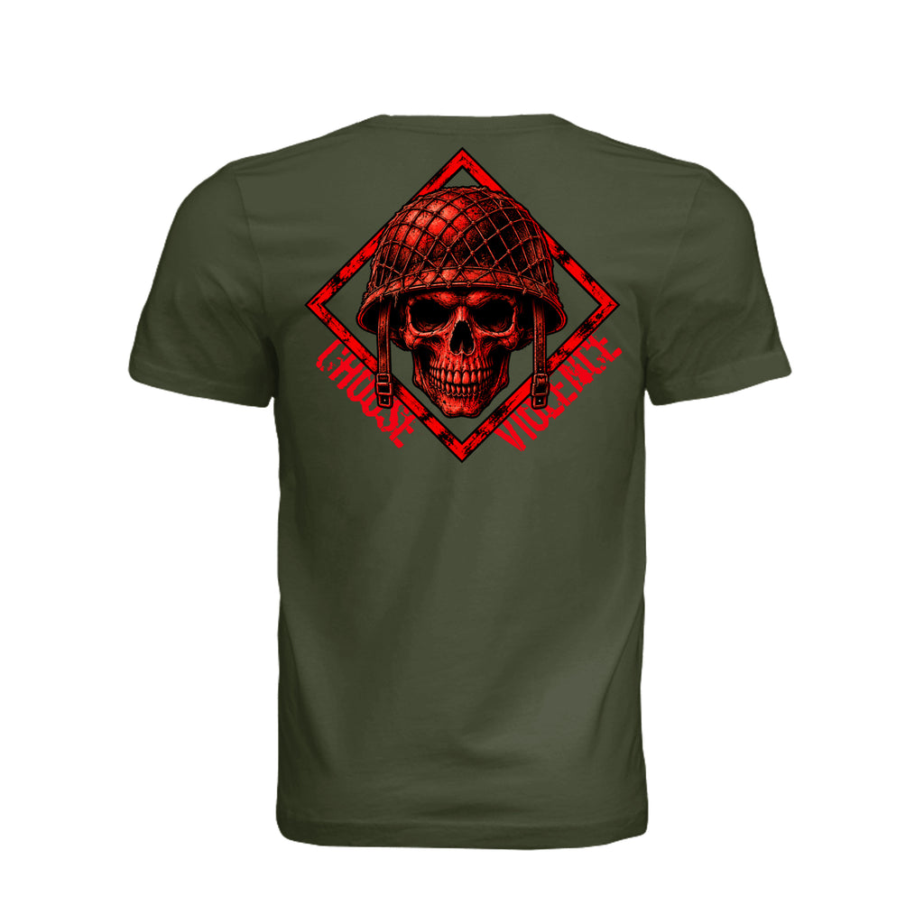Choose Violence WWII Soldier T-Shirt | Ironsight Syndicate