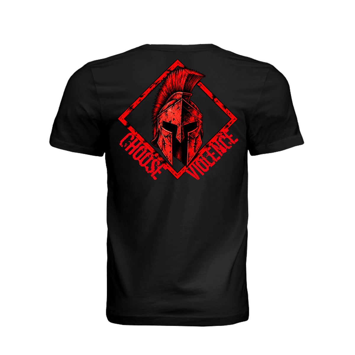 Choose Violence Greek Warrior T-Shirt | Ironsight Syndicate