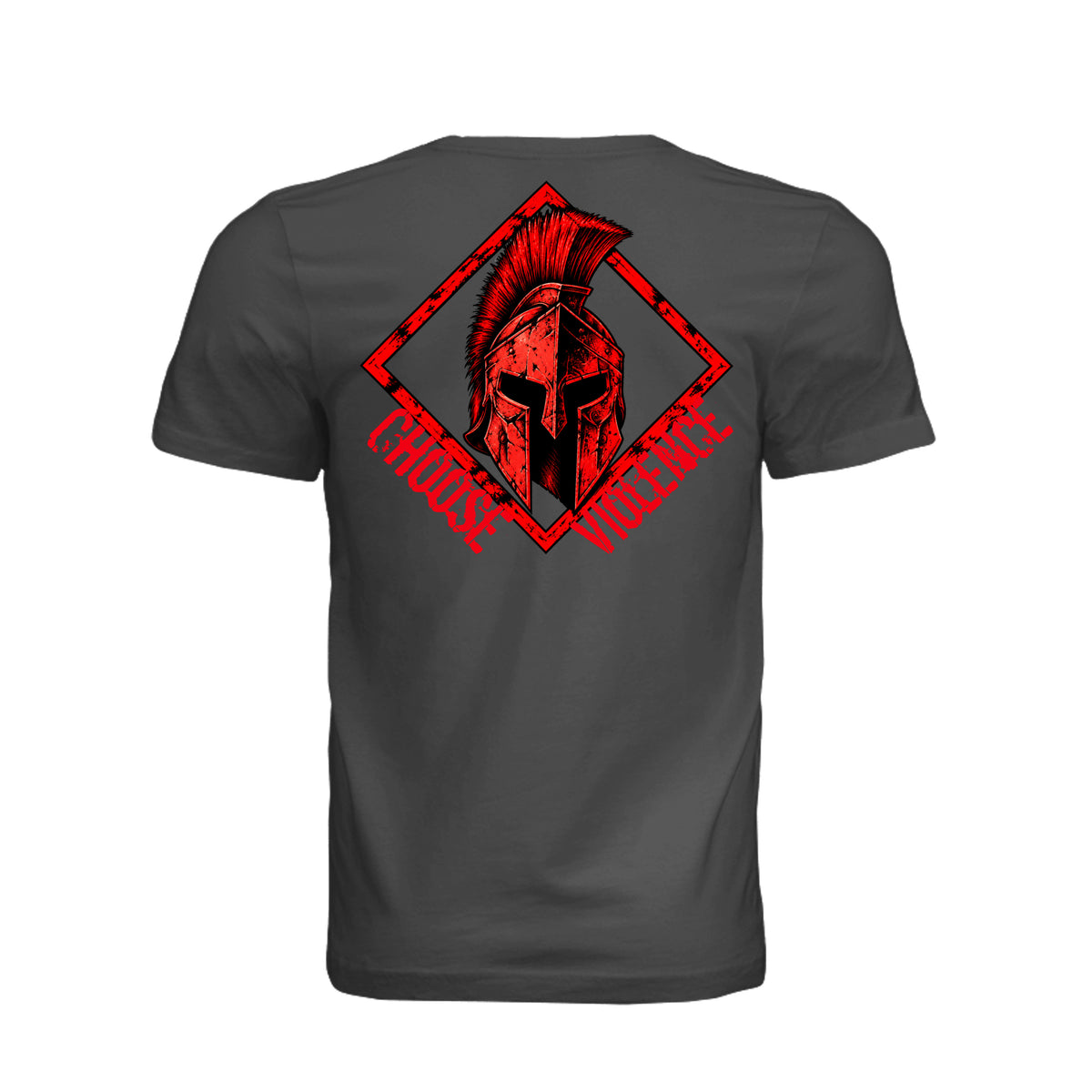 Choose Violence Greek Warrior T-Shirt | Ironsight Syndicate