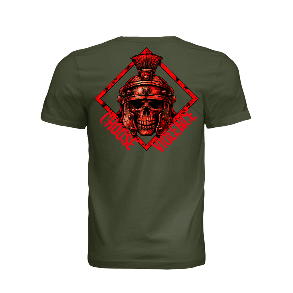 Choose Violence Roman Legion T-Shirt | Ironsight Syndicate